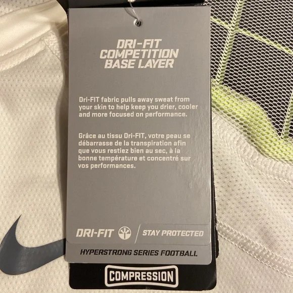 NWT NIKE Pro Combat Hyperstrong Football Base Layer - Picture 12 of 16